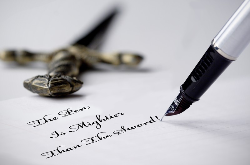 At Bartosiak Law LLC Ltd we prove that the pen is mightier than the sword.